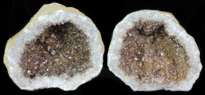 Keokuk Geode with Calcite Crystals - Missouri #62266